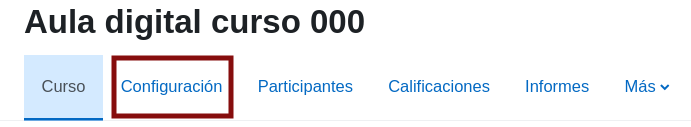 Imagen captura de pantalla que contiene texto y el menú Configuración